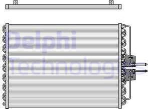 Delphi TSP0225061 - Конденсатор, кондиционер www.avaruosad.ee