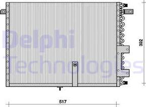 Delphi TSP0225068 - Condenser, air conditioning www.avaruosad.ee