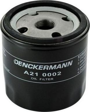Denckermann A210002 - Oil Filter www.avaruosad.ee
