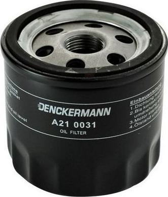 Denckermann A210031 - Eļļas filtrs www.avaruosad.ee