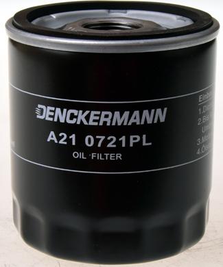 Denckermann A210721PL - Oil Filter www.avaruosad.ee