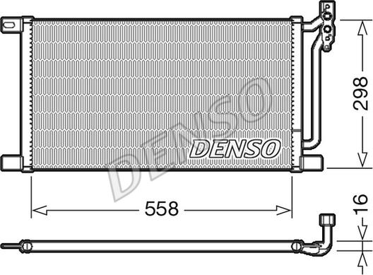 Denso DCN05020 - Condenser, air conditioning www.avaruosad.ee