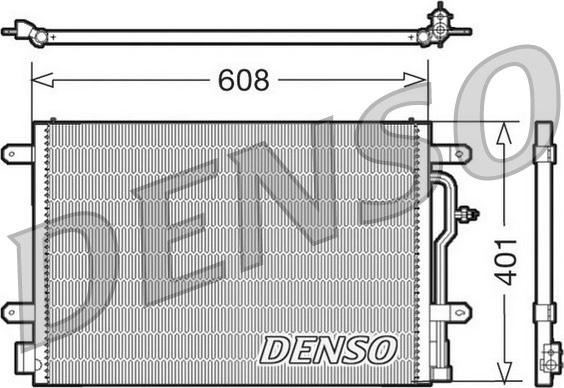 Denso DCN02012 - Condenser, air conditioning www.avaruosad.ee
