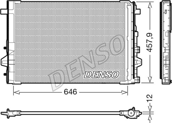 Denso DCN17059 - Condenser, air conditioning www.avaruosad.ee