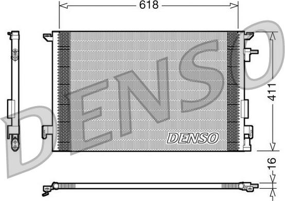 Denso DCN20031 - Condenser, air conditioning www.avaruosad.ee