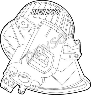 Denso DEA01210 - Вентилятор салона www.avaruosad.ee
