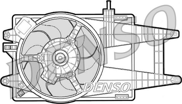 Denso DER09040 - Fan, radiator www.avaruosad.ee