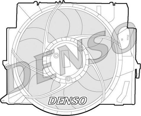 Denso DER05006 - Fan, radiator www.avaruosad.ee