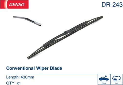 Denso DR-243 - Wiper Blade www.avaruosad.ee