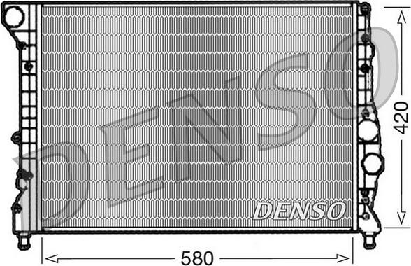 Denso DRM01001 - Radiaator,mootorijahutus www.avaruosad.ee