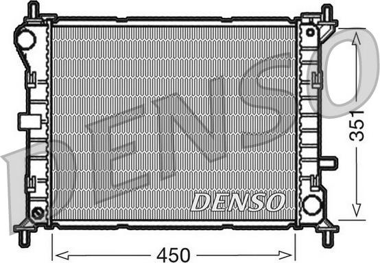 Denso DRM10050 - Radiators, Motora dzesēšanas sistēma www.avaruosad.ee