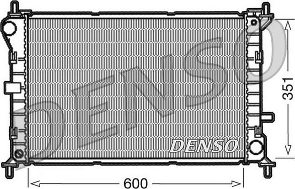 Denso DRM10051 - Radiator, engine cooling www.avaruosad.ee