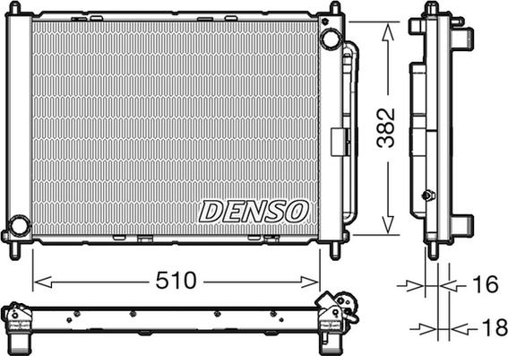 Denso DRM23104 - Cooler Module www.avaruosad.ee