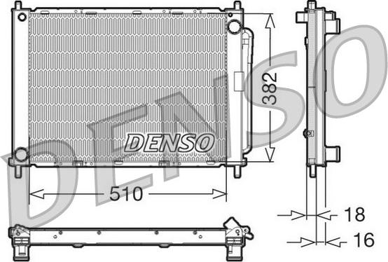 Denso DRM23100 - Модуль охлаждения www.avaruosad.ee