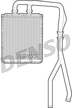 Denso DRR12010 - Heat Exchanger, interior heating www.avaruosad.ee