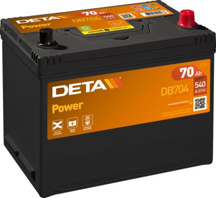 DETA DB704 - Starter Battery www.avaruosad.ee