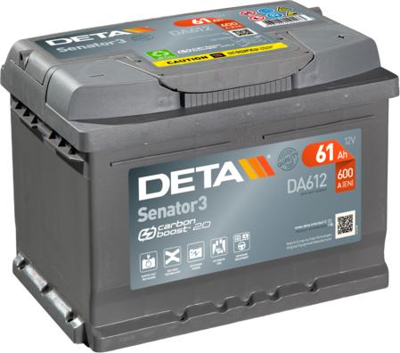 DETA DA612 - Starter Battery www.avaruosad.ee