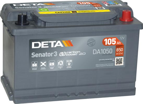 DETA DA1050 - Starter Battery www.avaruosad.ee
