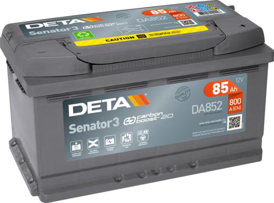 DETA DA852 - Starter Battery www.avaruosad.ee