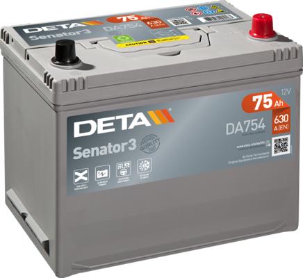 DETA DA754 - Starter Battery www.avaruosad.ee
