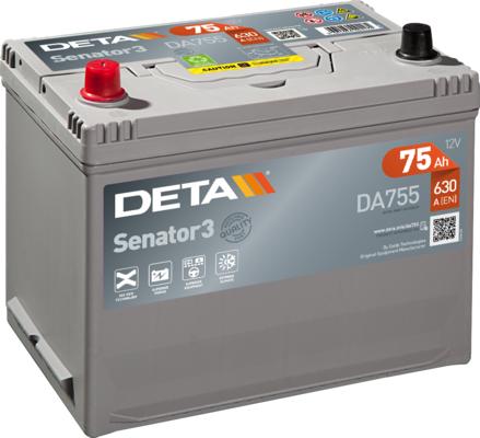 DETA DA755 - Starter Battery www.avaruosad.ee