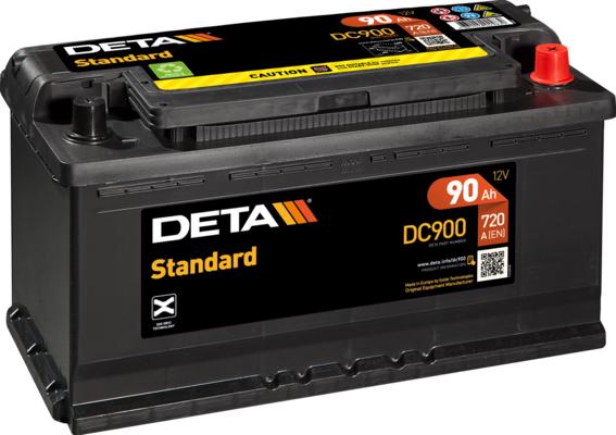 DETA DC900 - Стартерная аккумуляторная батарея, АКБ www.avaruosad.ee