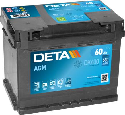 DETA DK600 - Starter Battery www.avaruosad.ee