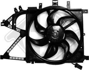Diederichs 1813101 - Вентилятор, охлаждение двигателя www.avaruosad.ee