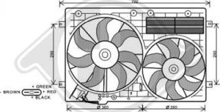 Diederichs 8229503 - Fan, radiator www.avaruosad.ee