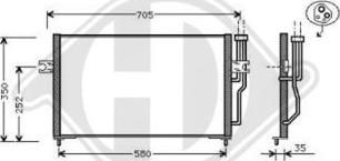 Diederichs DCC1454 - Kondensaator,kliimaseade www.avaruosad.ee