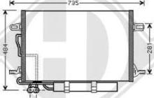 Diederichs DCC1689 - Condensador, aire acondicionado www.avaruosad.ee