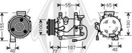 Diederichs DCK1300 - Kompressori, ilmastointilaite www.avaruosad.ee