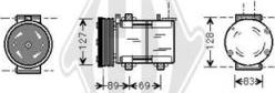 Diederichs DCK1255 - Kompressori, ilmastointilaite www.avaruosad.ee