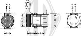 Diederichs DCK1258 - Kompressor,kliimaseade www.avaruosad.ee