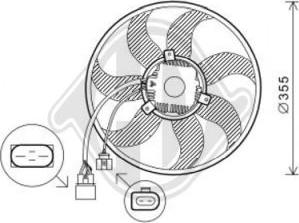Diederichs DCL1238 - Ventilators, Motora dzesēšanas sistēma www.avaruosad.ee