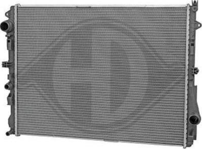Diederichs DCM3976 - Radiateur, refroidissement du moteur www.avaruosad.ee