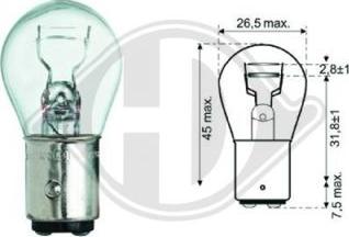 Diederichs LID10050 - Bulb, indicator www.avaruosad.ee