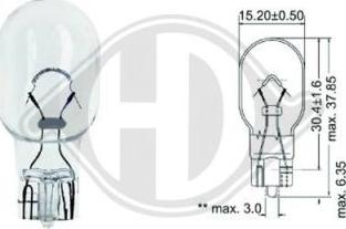 Diederichs LID10089 - Pære, blinklys www.avaruosad.ee