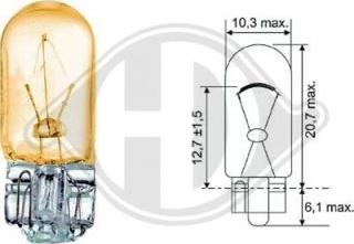 Diederichs LID10079 - Ampoule, feu clignotant www.avaruosad.ee