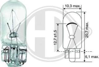 Diederichs LID10078 - Ampoule, feu clignotant www.avaruosad.ee