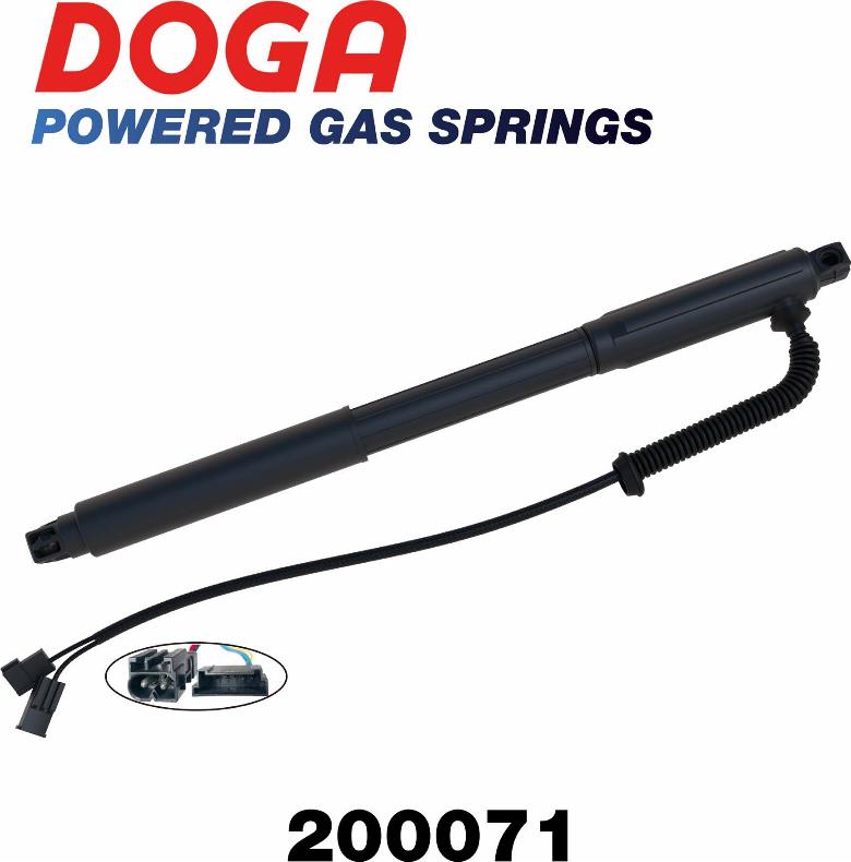 DOGA 200071 - Elektromotors, Bagāžas nod. vāks www.avaruosad.ee