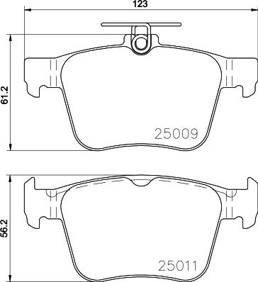 DON PCP1403 - Тормозные колодки, дисковые www.avaruosad.ee