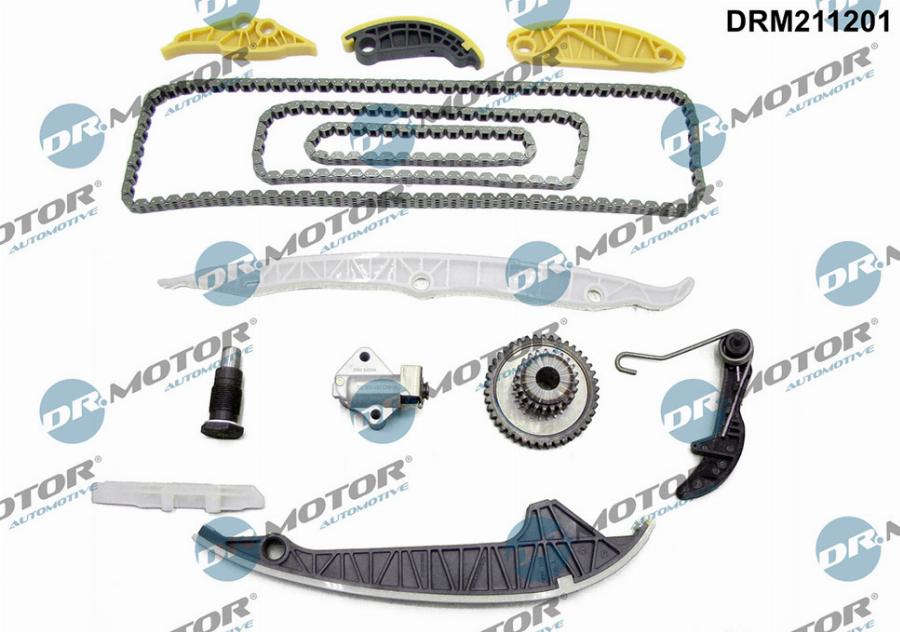Dr.Motor Automotive DRM211201 - Комплект цепи привода распредвала www.avaruosad.ee