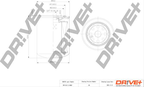 Dr!ve+ DP1110.11.0262 - Filtro de aceite www.avaruosad.ee