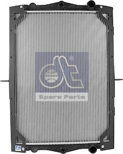 DT Spare Parts 5.45304 - Radiator, engine cooling www.avaruosad.ee