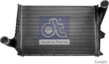 DT Spare Parts 6.35417 - Intercooler, charger www.avaruosad.ee