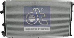 DT Spare Parts 6.35237 - Radiator, engine cooling www.avaruosad.ee