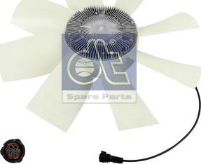 DT Spare Parts 2.15512 - Вентилятор, охлаждение двигателя www.avaruosad.ee
