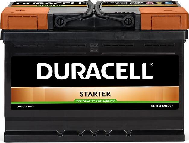 DURACELL 010572330801 - Starter Battery www.avaruosad.ee