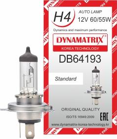 Dynamatrix DB64193 - Bulb, headlight www.avaruosad.ee
